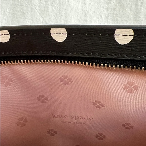 Kate Spade Black and White Dot Clutch - Picture 2 of 5